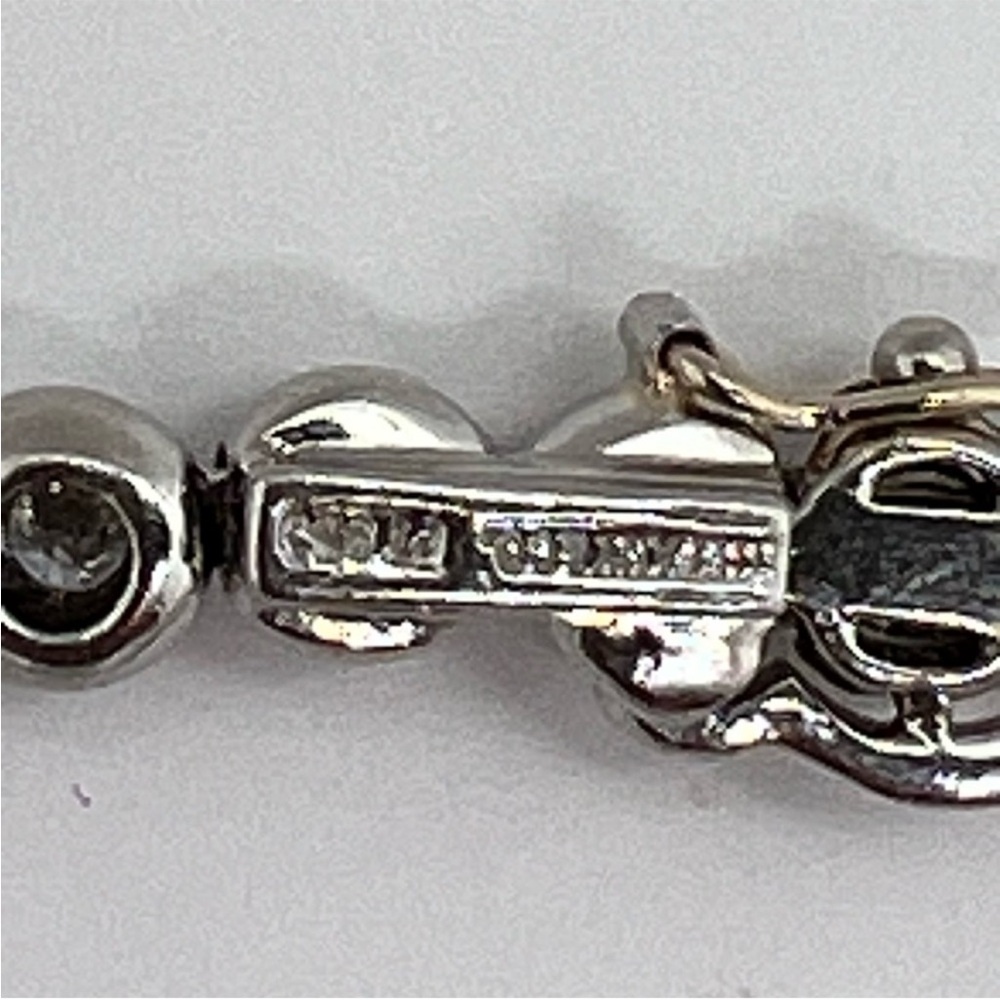 Tiffany & Co. Diamond Tennis Necklace in Platinum, '5.50 CTW' - Picture 6 of 11